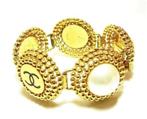 rarest piece of chanel jewelry|vintage Chanel bracelets.